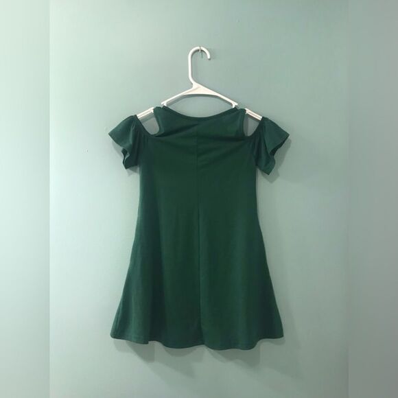 NWT … GORLYA “Size: 6-7” Cold Shoulder Dress - Picture 5 of 8
